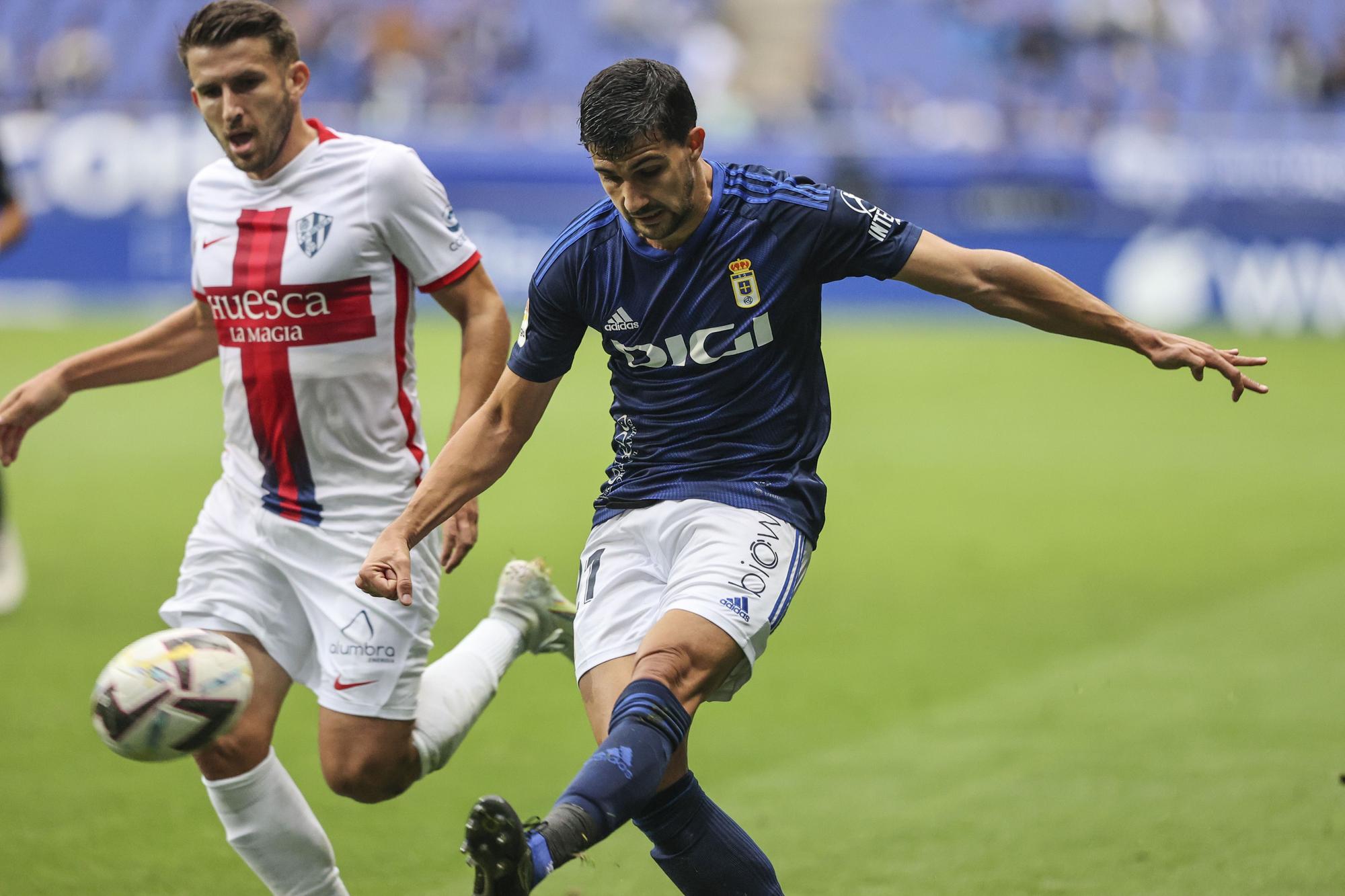 Real Oviedo - Huesca, en imágenes