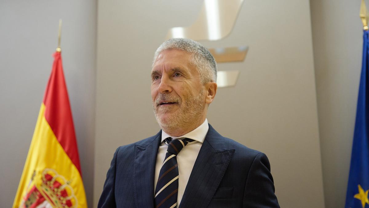El ministro del Interior, Fernando Grande-Marlaska, presenta el balance de siniestralidad vial de 2023