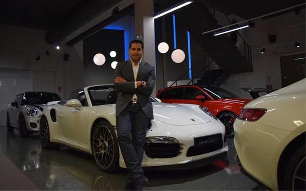 Álex Ortiz, exfutbolista y gerente de DriverCarsBCN Álex Ortiz, exfutbolista y gerente de DriverCarsBCN