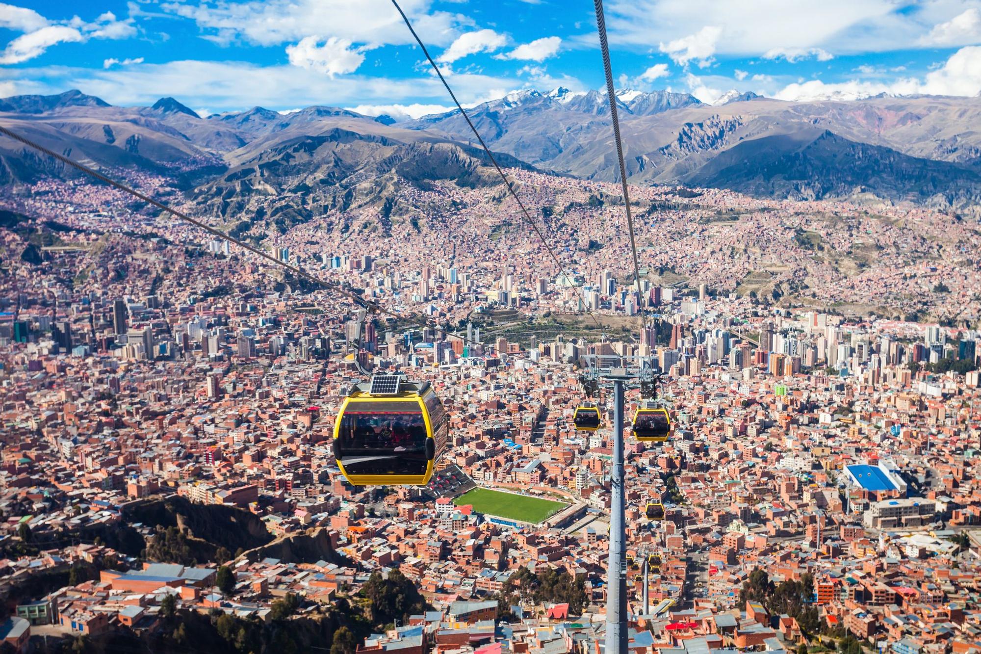 Teleférico de La Paz, Bolivia
