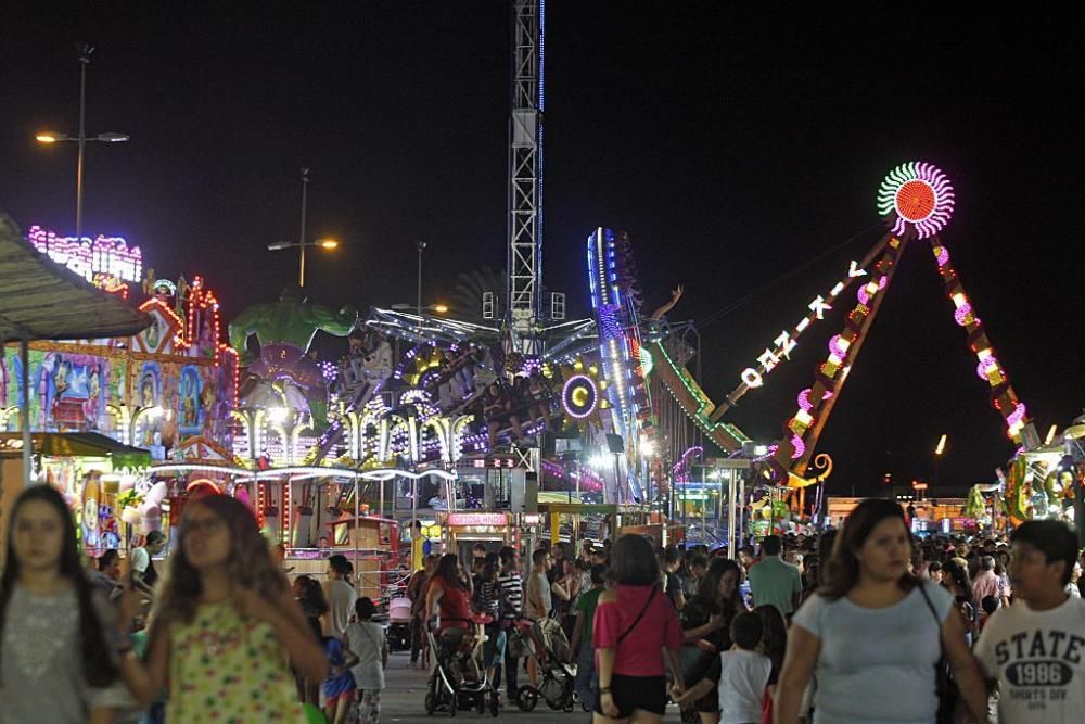¡Primera noche de feria de Murcia!