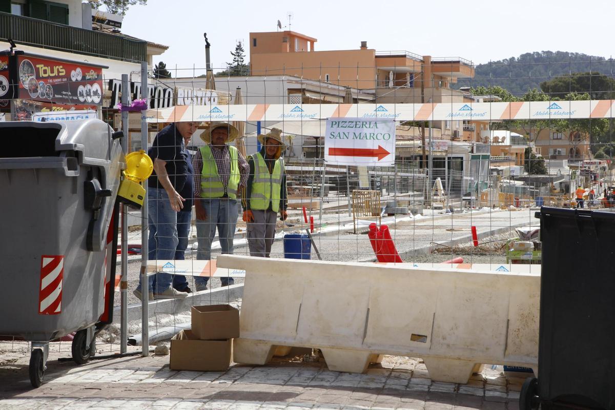 Urlaubsort im Südwesten: So sieht es aktuell in Peguera und an der Baustelle auf dem Bulevar aus