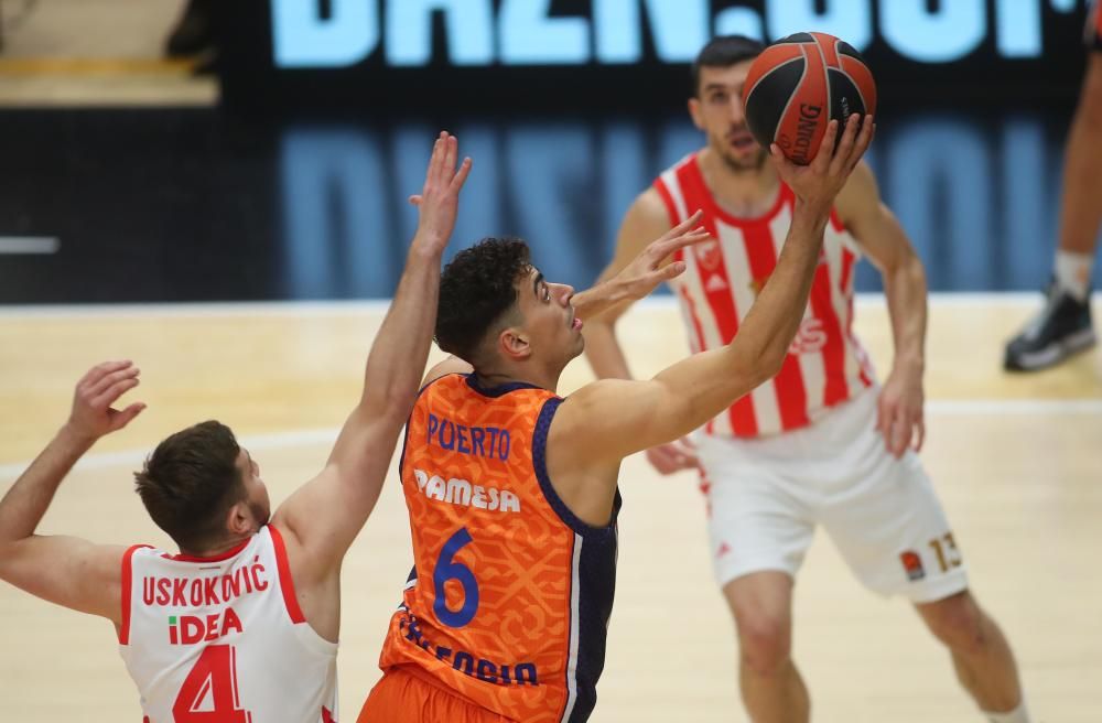 Valencia Basket - Estrella Roja, en imágenes