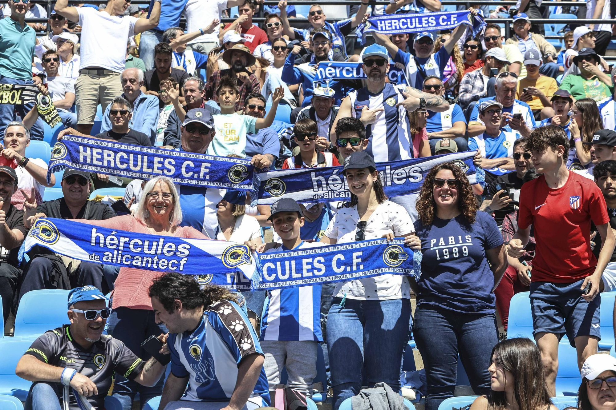 Las imágenes del Hércules CF- Peña Deportiva (5-1)