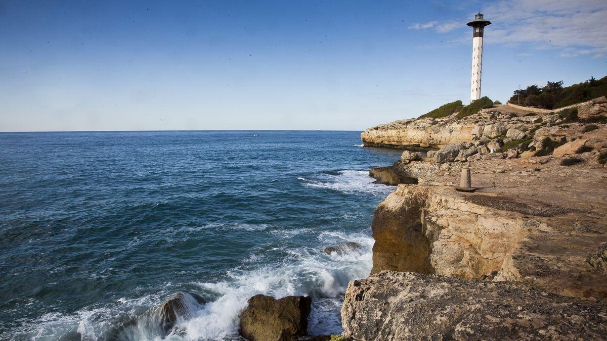 Una zona de la costa de la localidad de Torredembarra.