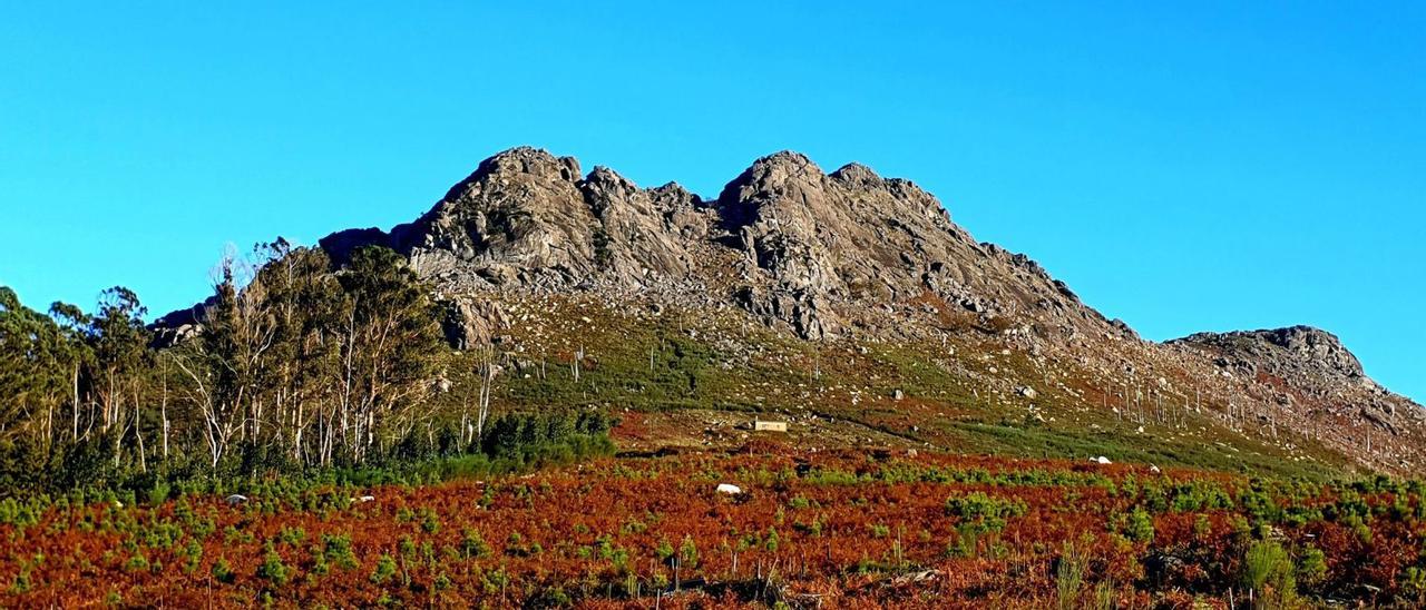 Vista del monte Galiñeiro. | MARTA G. BREA