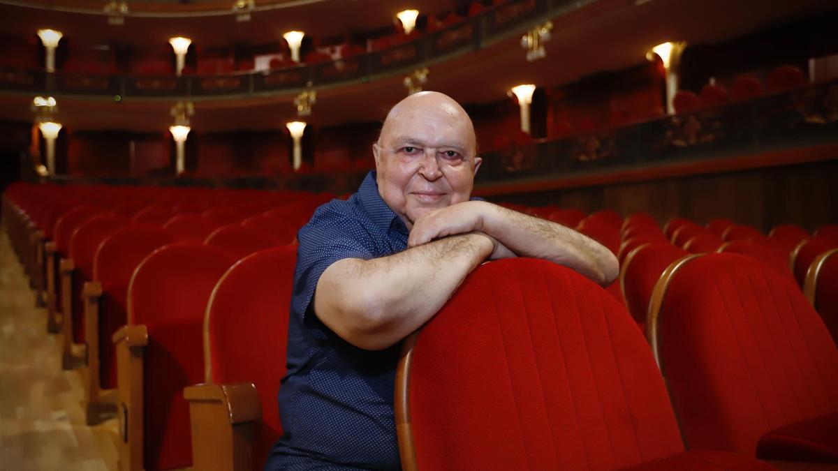 Lorenzo Palomo en el Gran Teatro, en una imagen de archivo.