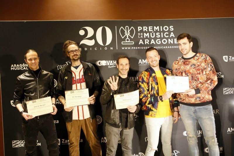Nominados a los Premios de la Música Aragonesa