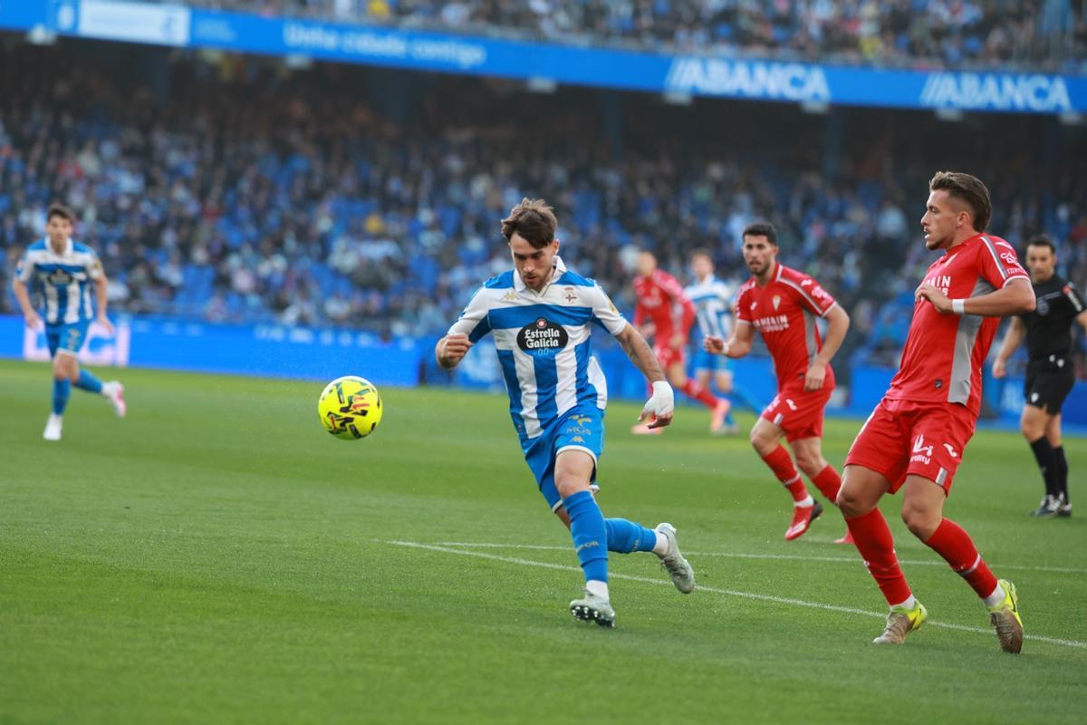 Altimira, durante el partido