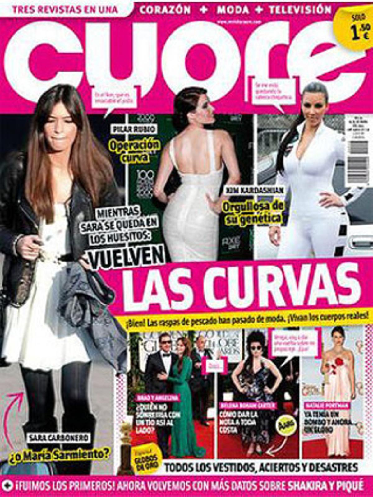 Portada del número 246 de la revista Cuore. Portada del número 246 de la revista Cuore.