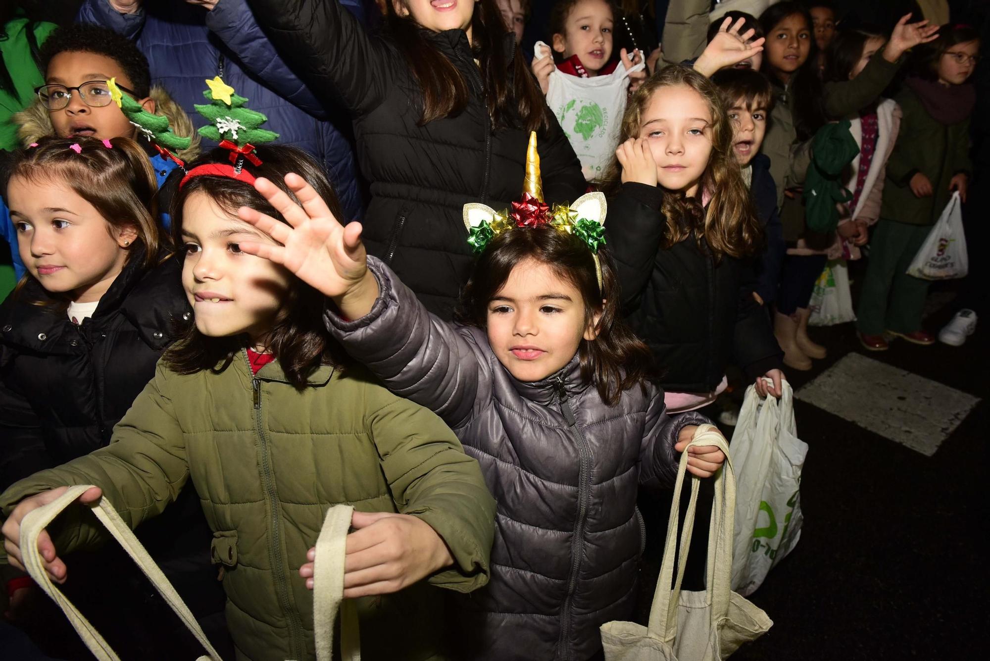 La llegada de los Reyes Magos a María Pita