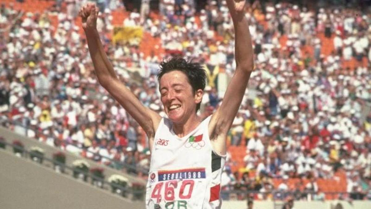 Rosa Mota, campiona a Seül'88