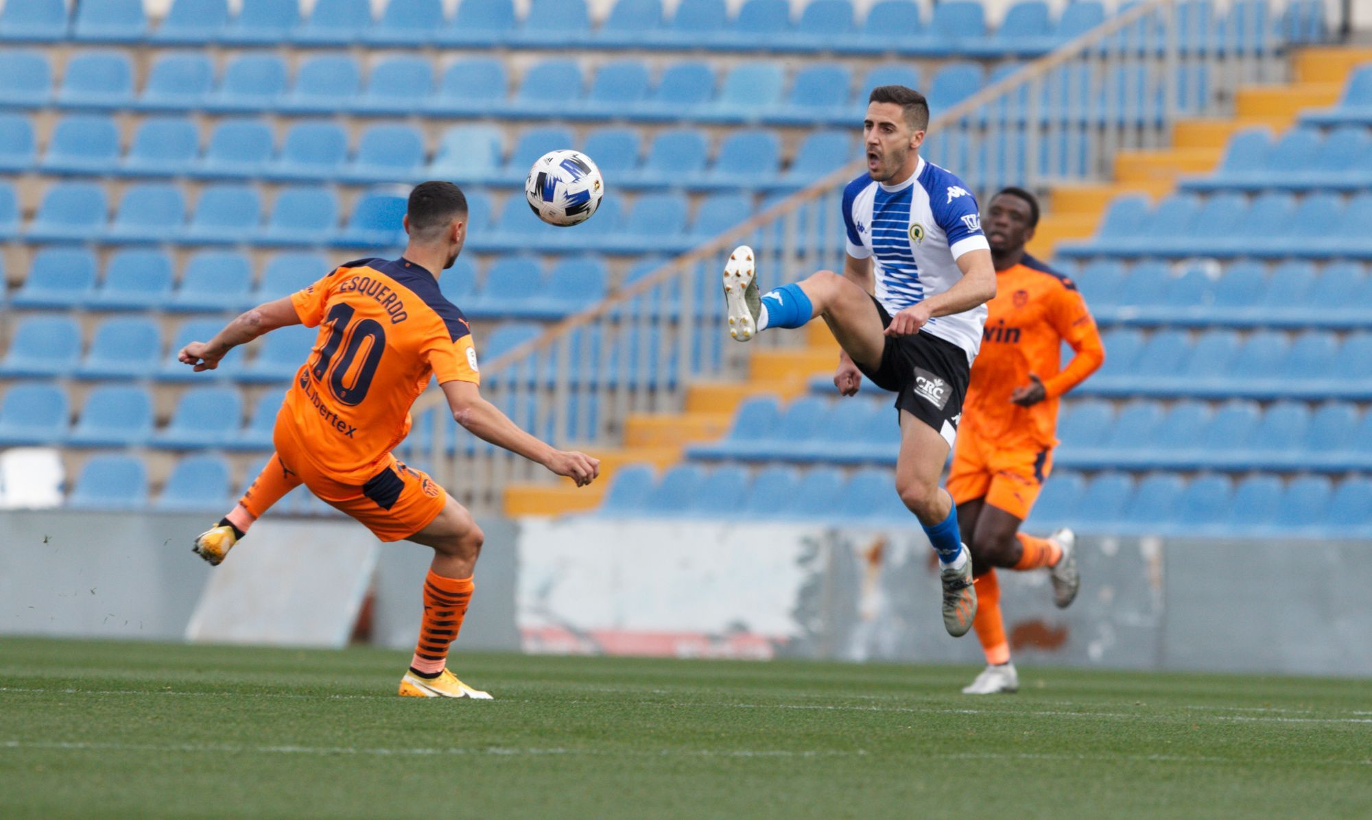 Hércules - Valencia Mestalla, las imágenes del partido