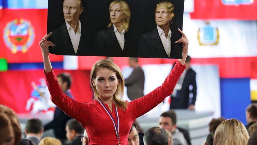 Los vínculos de Le Pen y Putin que la ultraderechista trata de ocultar