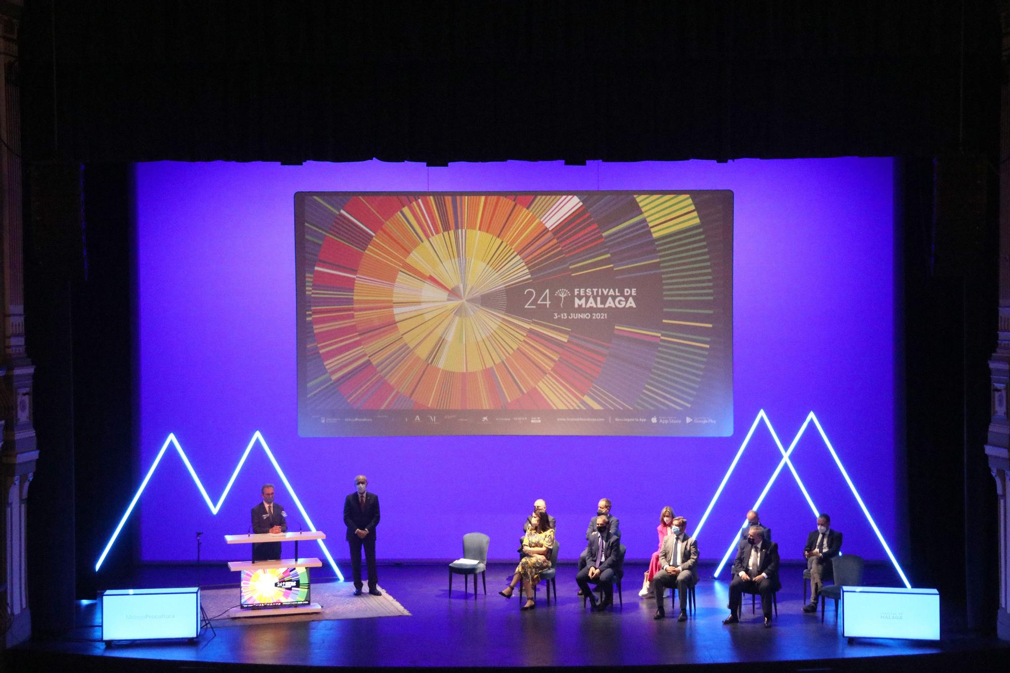 Presentación de la programación del Festival  de Málaga de 2021