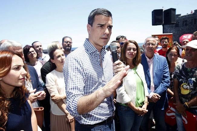 PEDRO SÁNCHEZ EN PUERTO DE LA CRUZ