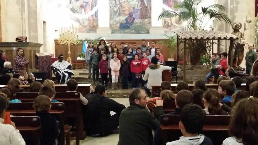 Concierto de Navidad escolar en Sant Joan