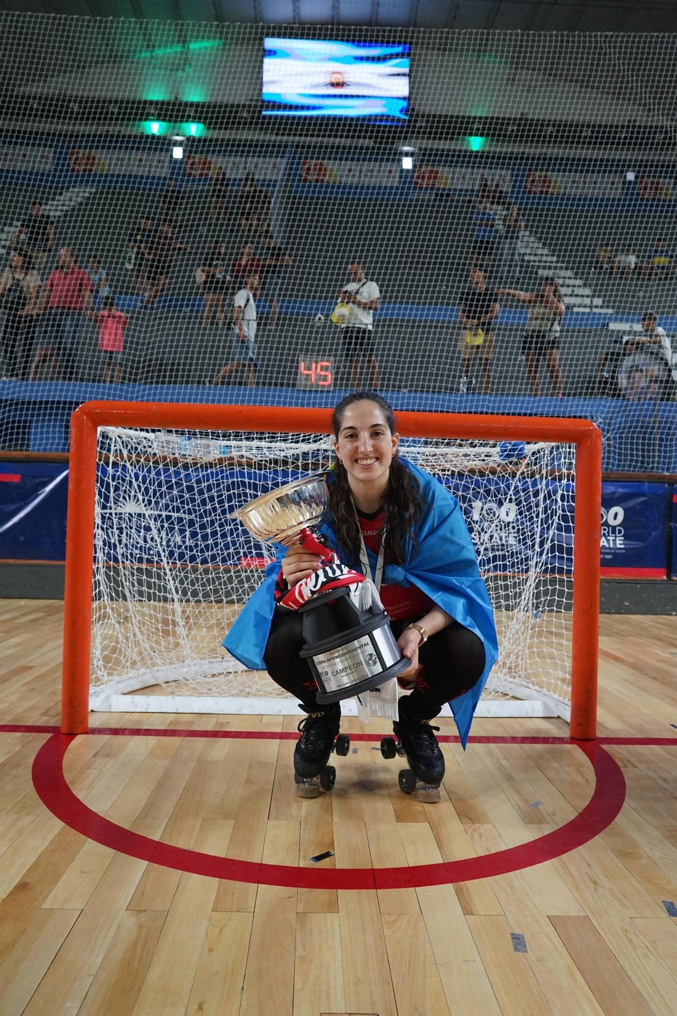 EN IMÁGENES: El Telecable Gijón de hockey hace historia y ya son campeonas del mundo
