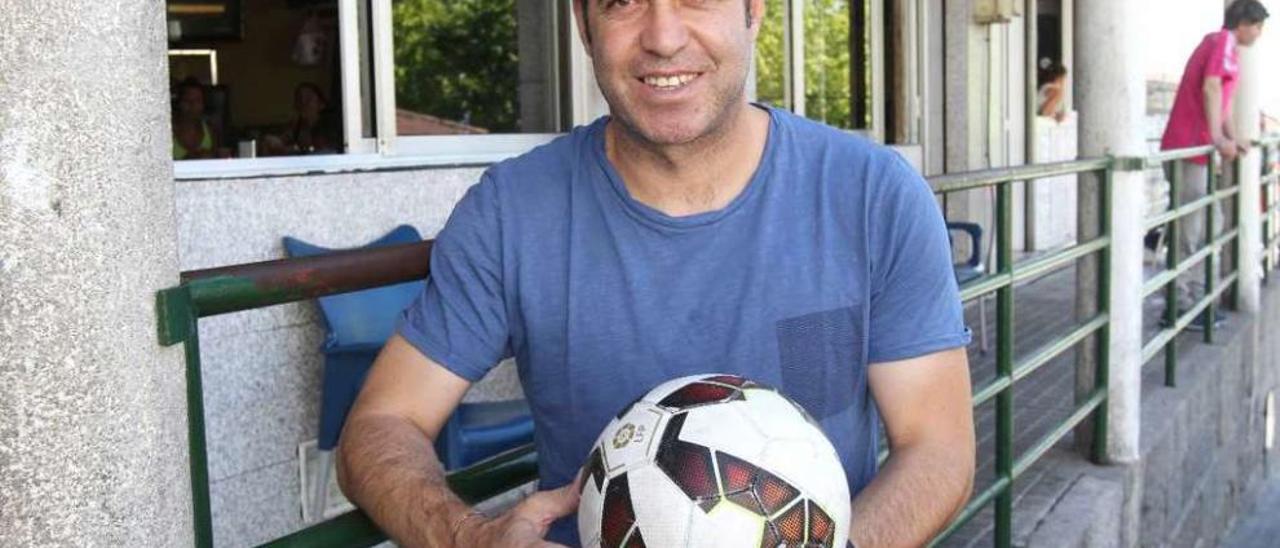 Ramón Dacosta, director deportivo de la Unión Deportiva Ourense. // Iñaki Osorio