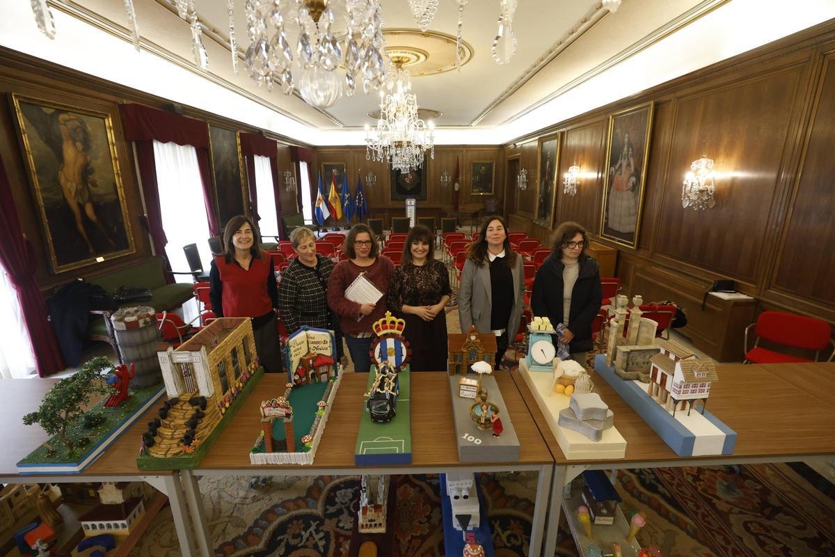 Las maquetas de El Bollo de Avilés