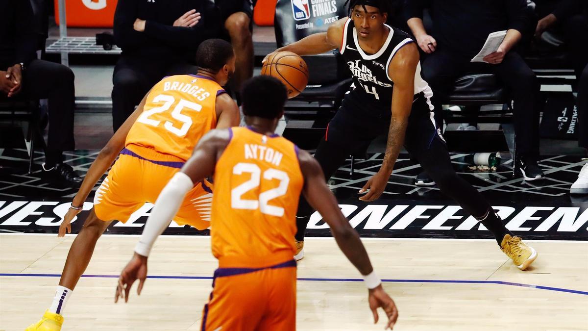 Un momento del Clippers-Suns.