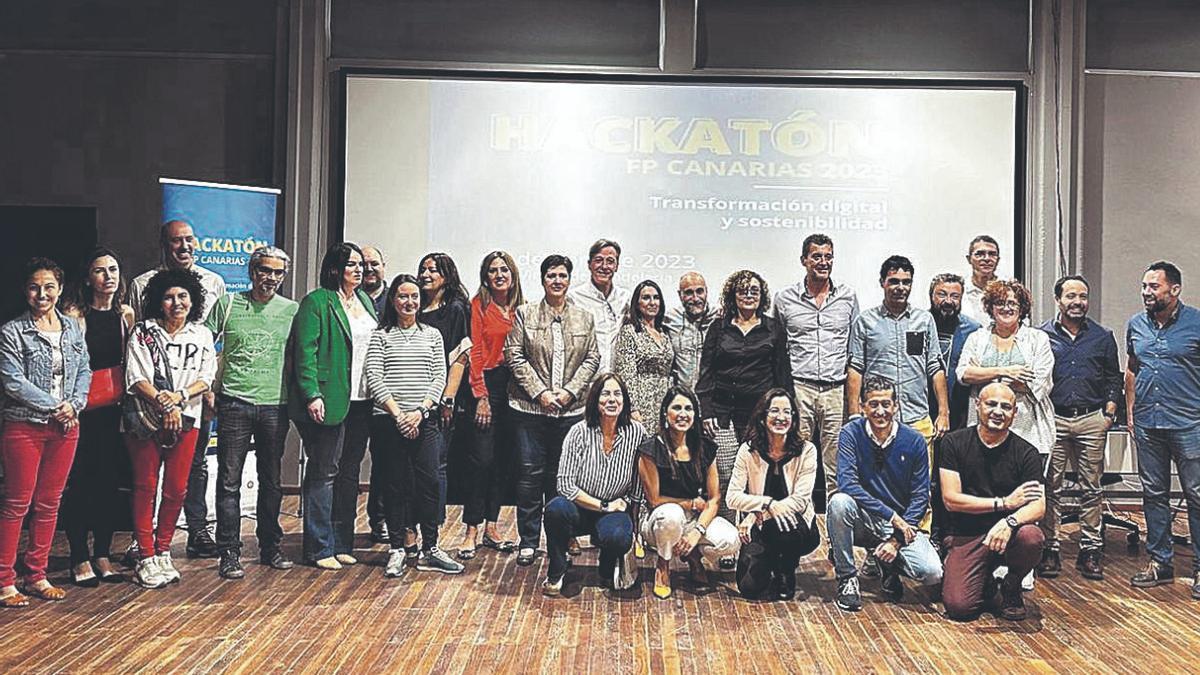 Inauguración del Hackatón FP Canarias 2023.