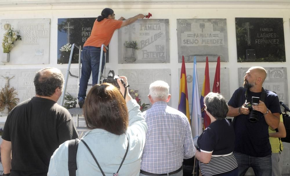 La Comisión pola Memoria organiza el acto por el 60 aniversario del asesinato del guerrillero antifranquista en la cárcel coruñesa.