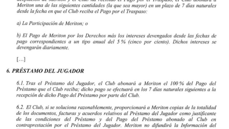 Sentencia del ‘Tribunal Arbitral du Sport’ de 2021 aportada por Zorío. | L-EMV