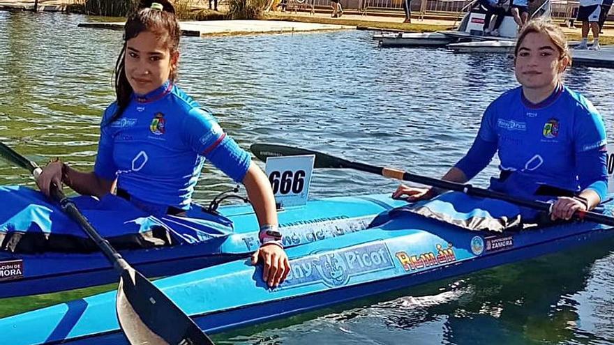 Las zamoranas Natalia Asensio y Raquel Bueno.