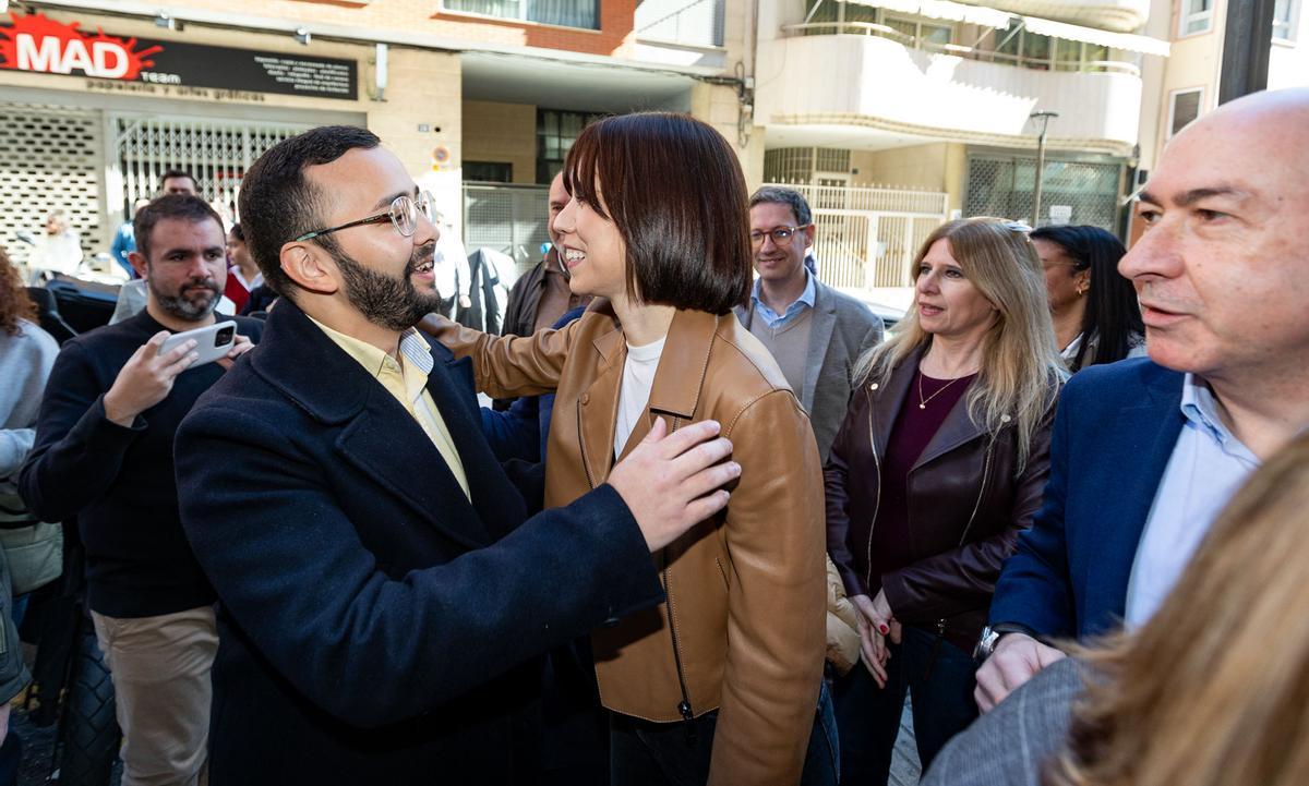 Diana Morant se "estrena" en Alicante