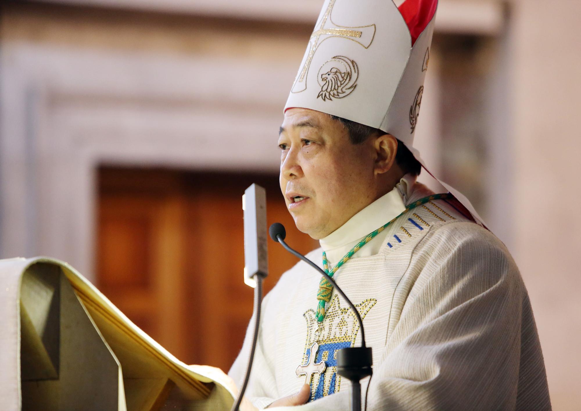 Misa del día de la Inmaculada Concepción en la Colegiata