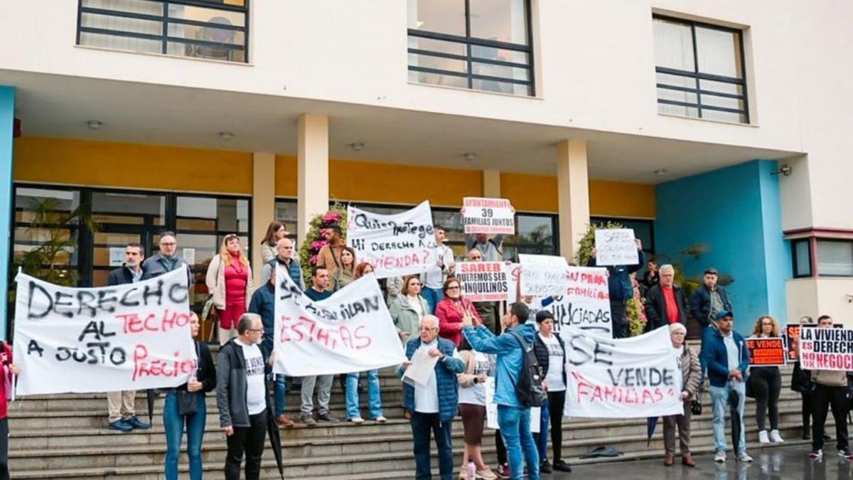 Los vecinos de El Calvario se sienten engañados.