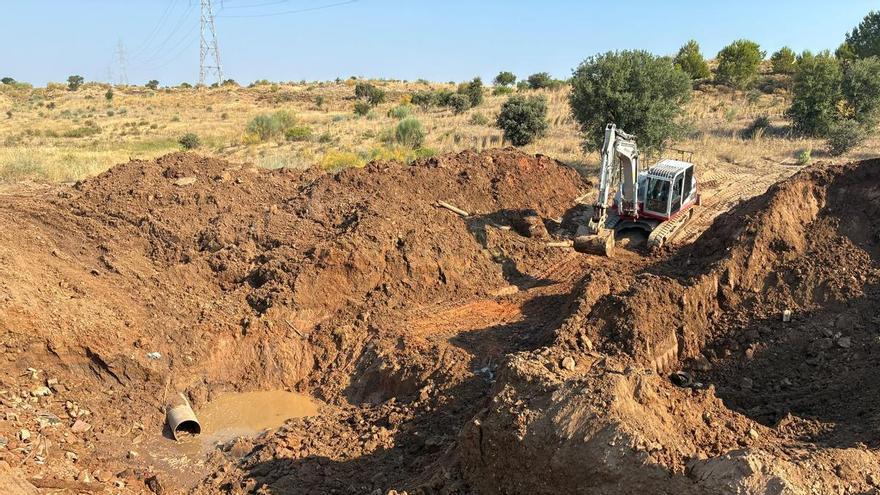 Galería | Así ha sido la avería en Las Vaguadas de Badajoz