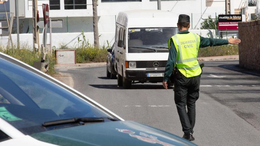 Control de la Guardia Civil