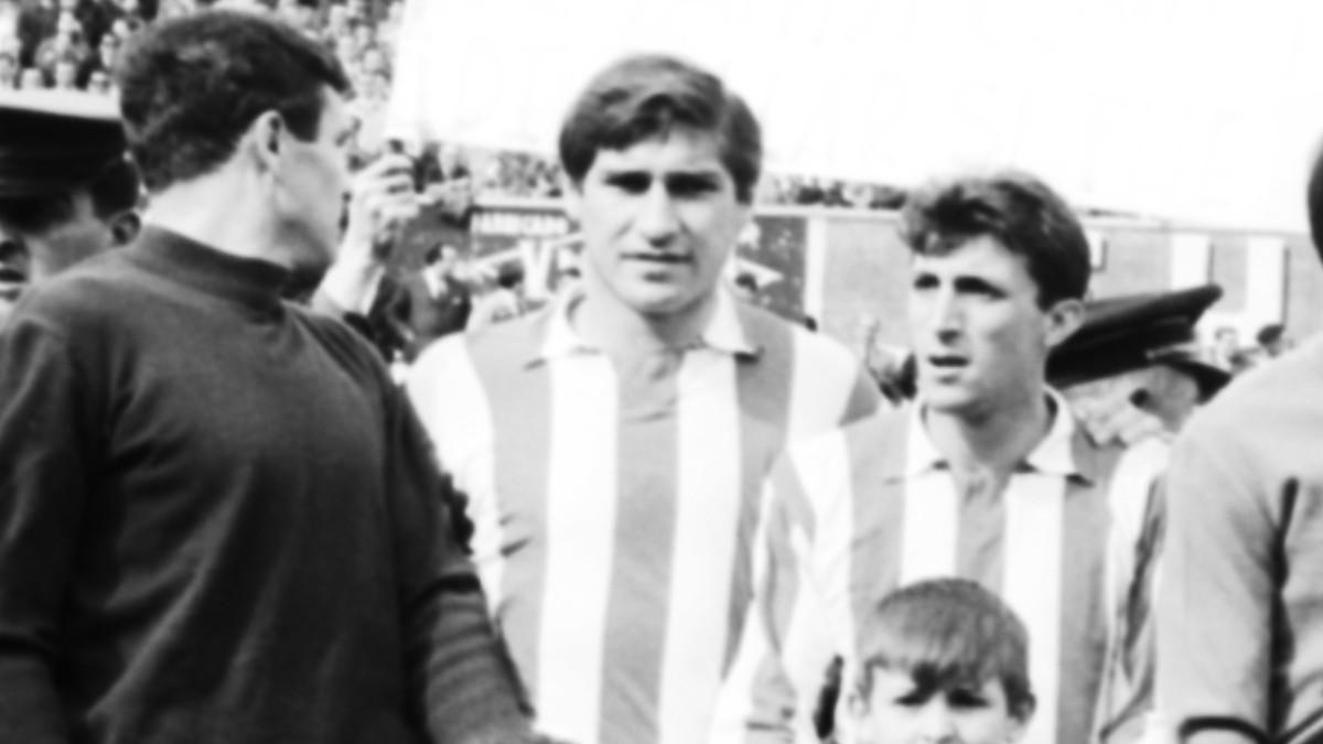 Jorge Griffa durante sus años en el Atlético