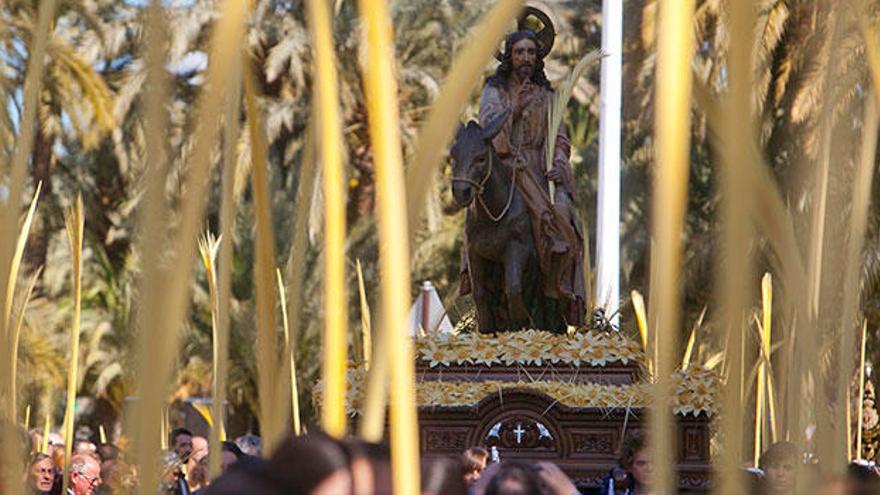 La procesión del Domingo de Ramos en Elche