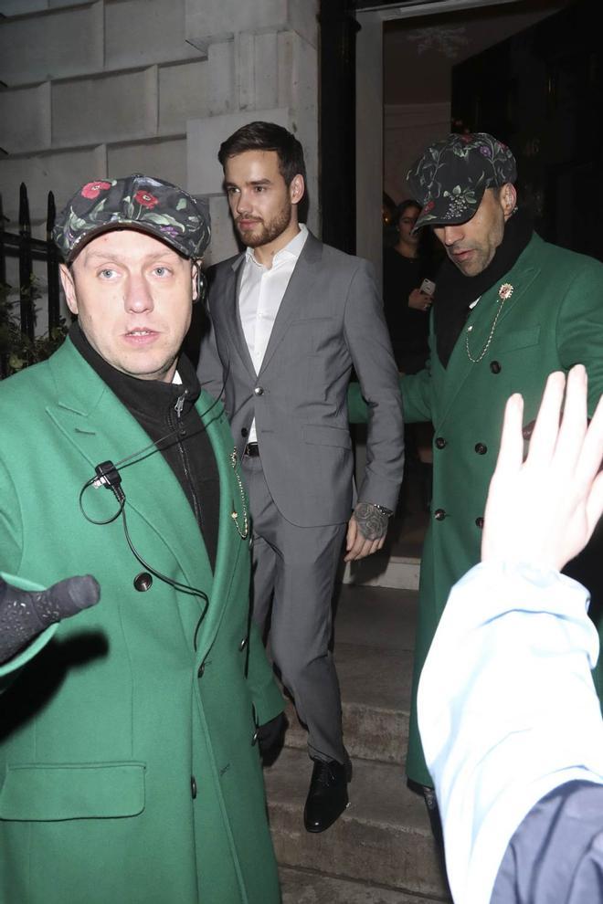 Liam Payne, a su salida de la fiesta post BAFTA 2019