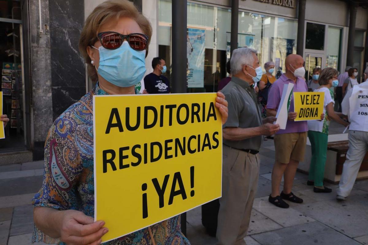 Los mayores reclaman un sistema público que garantice "una vejez digna"
