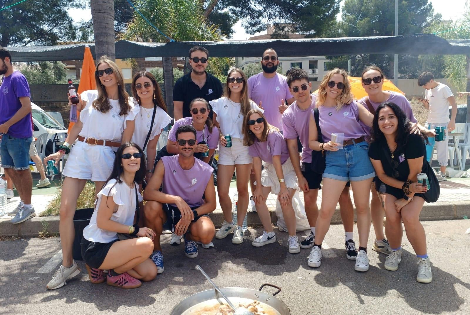 Las imágenes del primer concurso de paellas entre peñas de Benicàssim