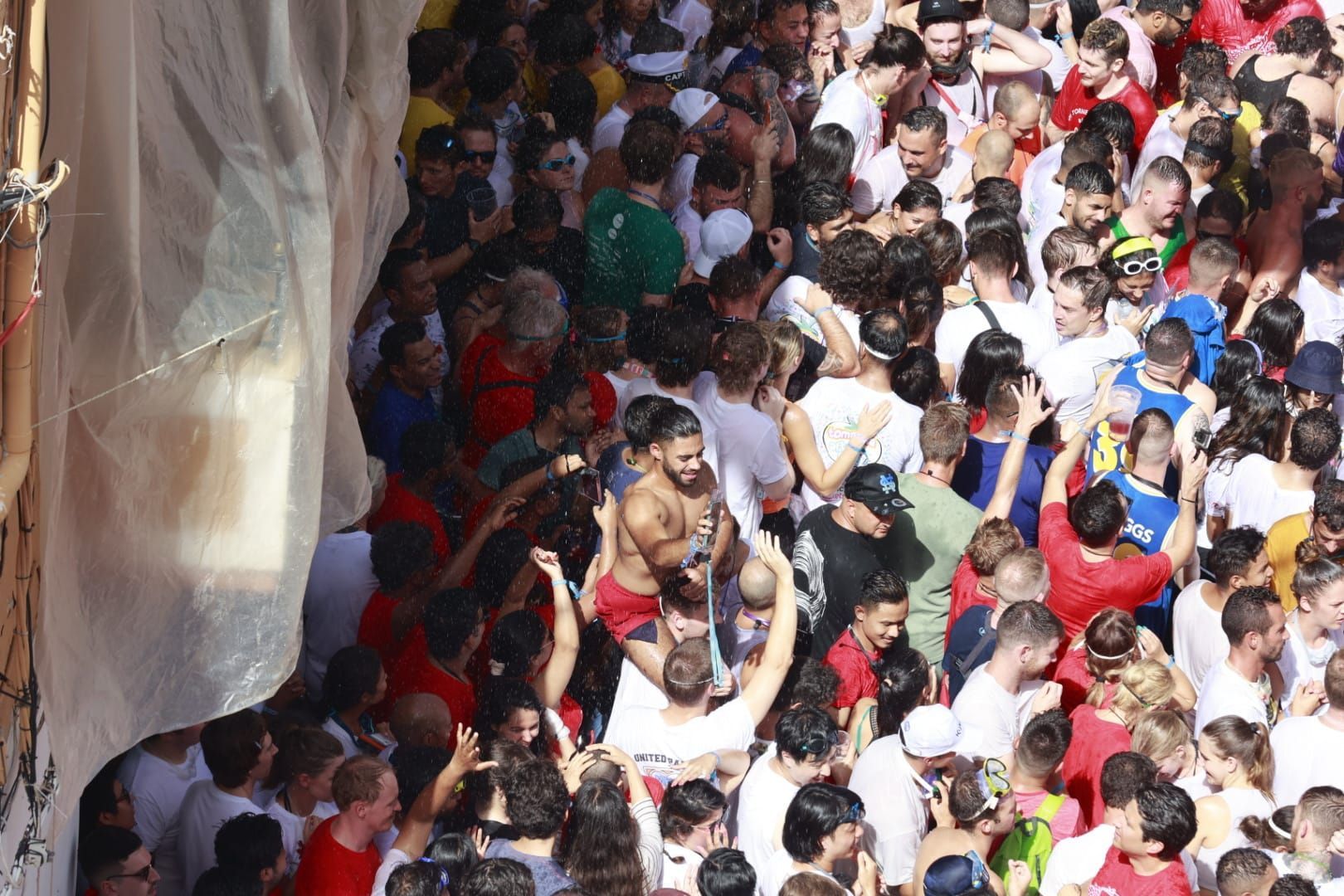 Vuelve la Tomatina de Buñol tras dos años de parón por la covid