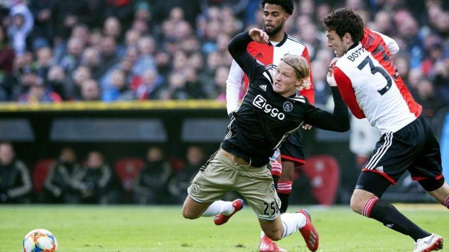 Descalabro del Ajax de De Jong ante el Feyenoord (6-2)