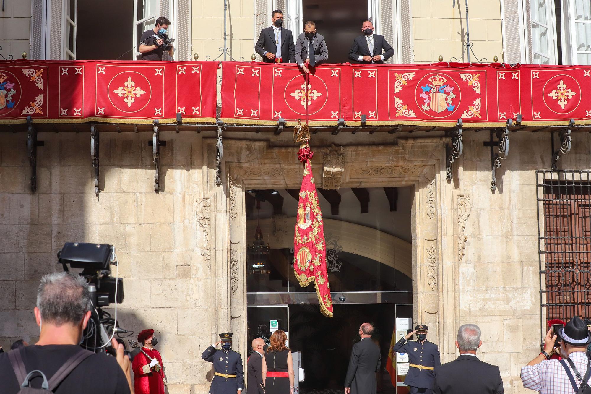 779 Aniversario de La Reconquista de Orihuela con la celebración institucional e histórica sin público por el covid