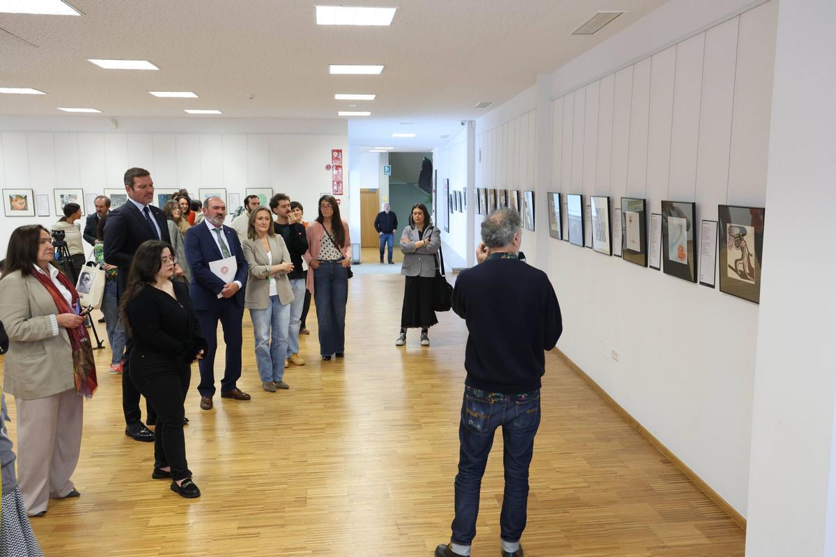 A Deputación leva a Vigo «Rosalía Ilustrada», unha exposición con 35 obras que reinterpretan a autora desde a arte gráfica