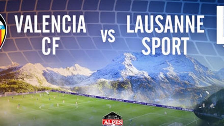 Horario y televisión del Lausanne Sport - Valencia CF