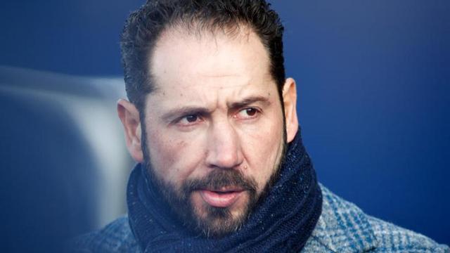 Pablo Machín en el partido contra el Leganés.
