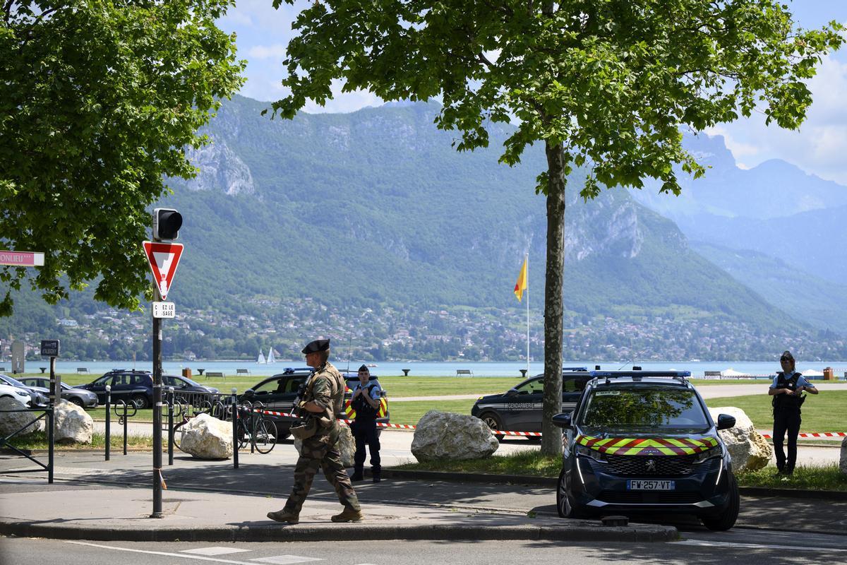 Ataque con cuchillo en un parque infantil en Annecy (Francia)