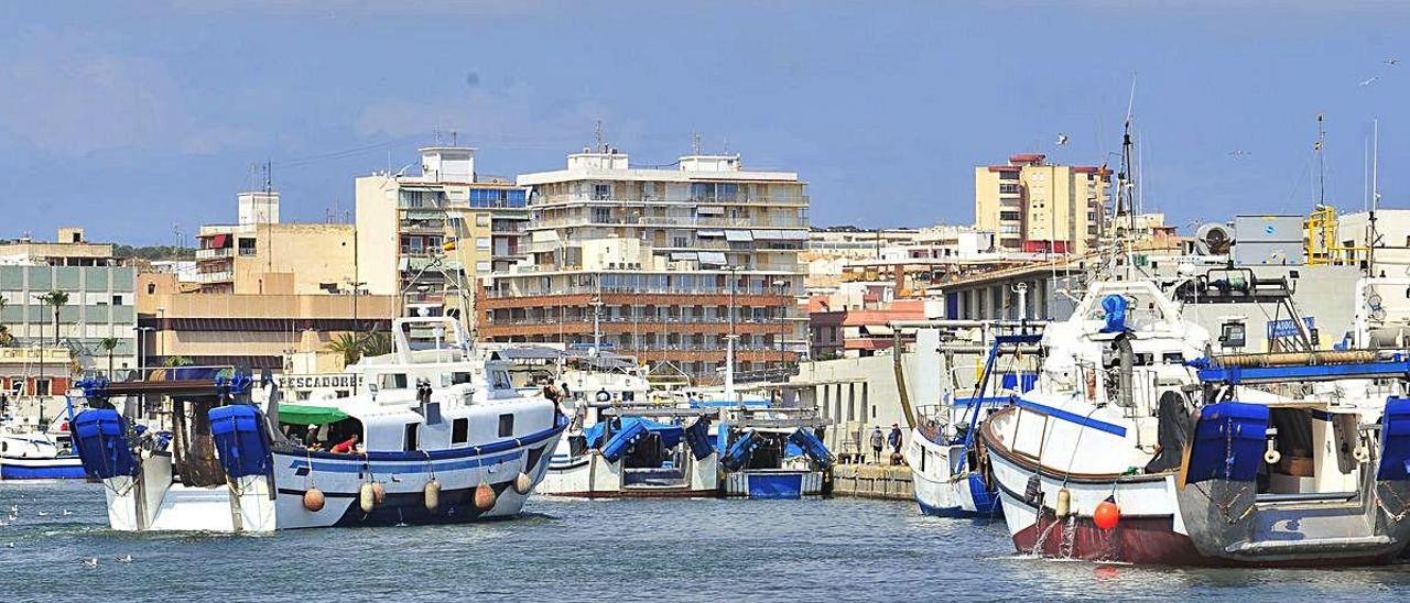 Embarcaciones en Santa Pola.