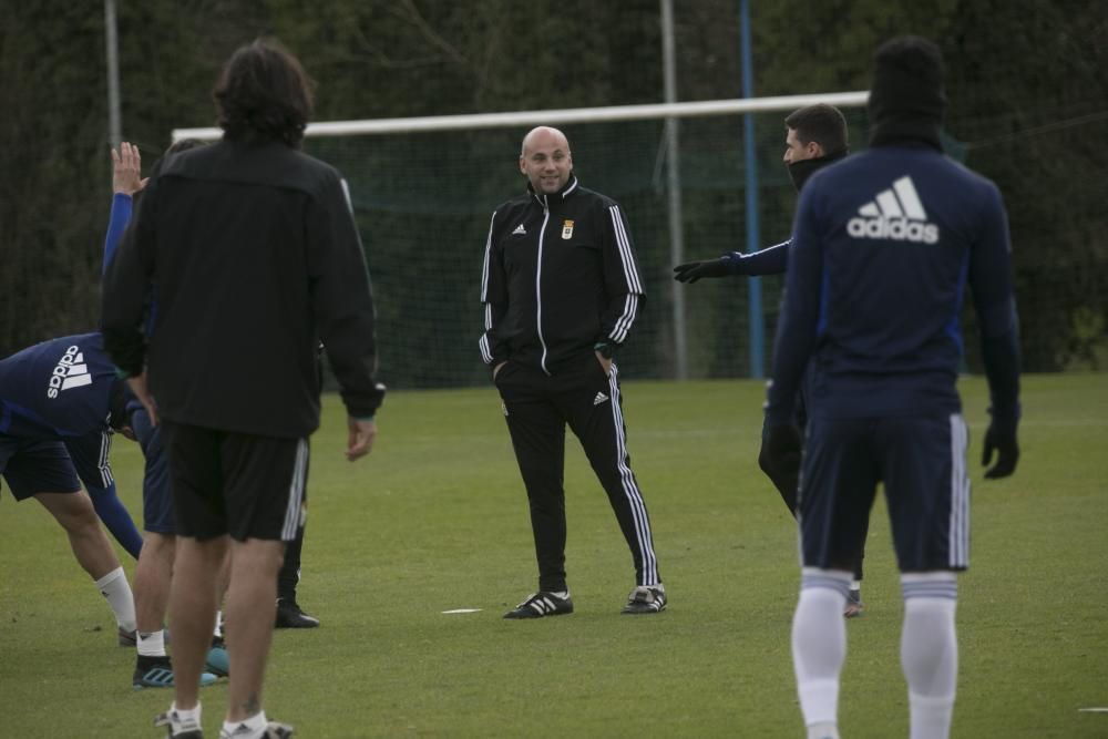 Entrenamiento del Real Oviedo