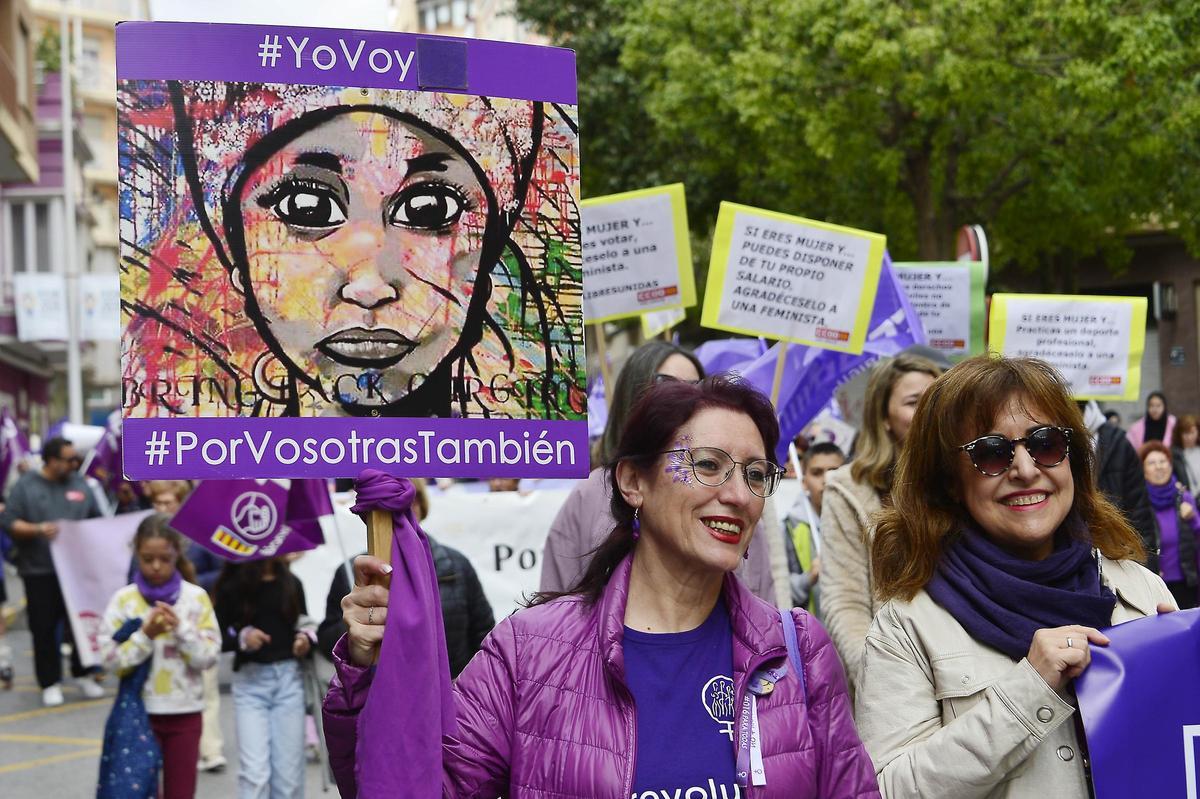 Manifestacion 8 M en Elche