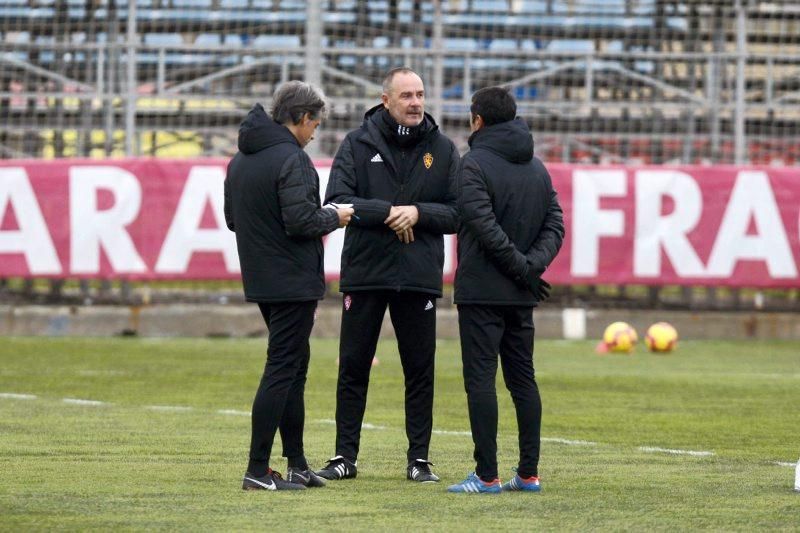 Entrenamiento del Real Zaragoza (22-1-2019)